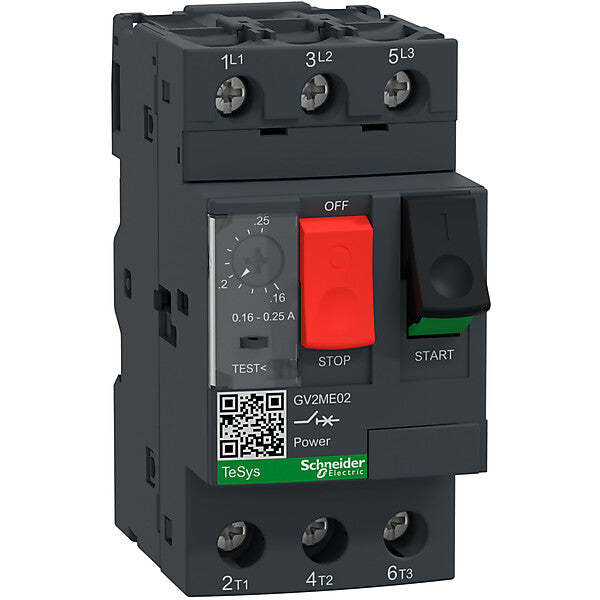 Schneider Electric Motorschutzschalter 0,16-0,25A GV2ME02